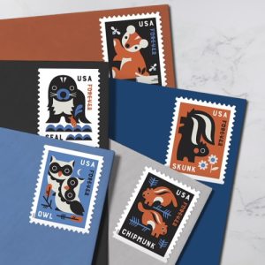 2025 Baby Wild Animals Postage Stamps Forever