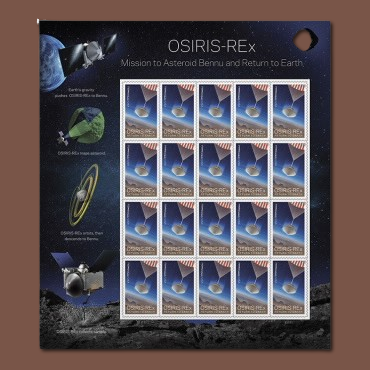 OSIRIS-REx Postage Stamps Forever - Image 3