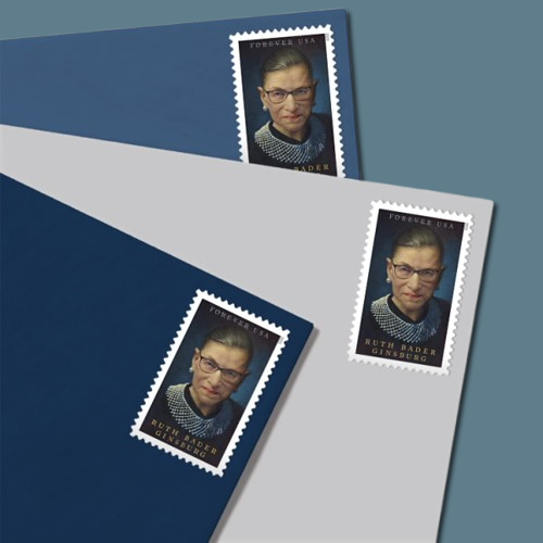Ruth Bader Ginsburg Postage Stamps Forever