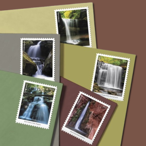 Waterfalls Postage Stamps Forever